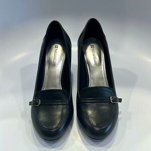 NATURALIZER WOMENS BLACK HIGH HEEL SIZE 6M